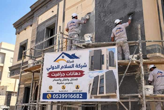دهان جرافيت بخميس مشيط